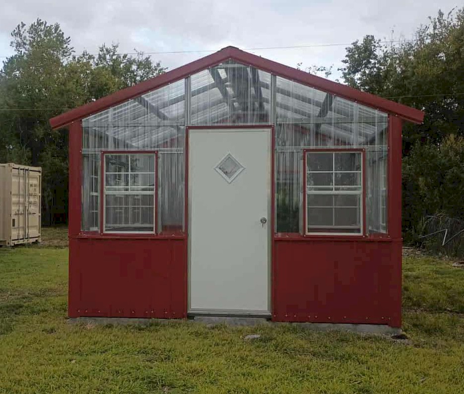 Metal Greenhouse  (12x20x7)